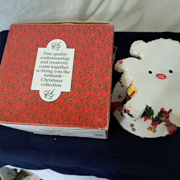 Artmark Christmas Collection Large Snowman Candle Holder - Picture 7 of 7